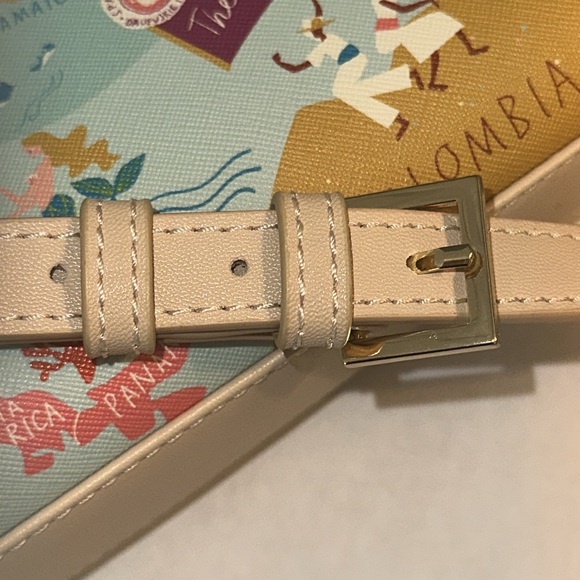 Spartina 449 Greetings From The Caribbean Sea Crossbody Bag NWOT - Picture 6 of 16